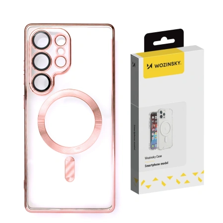 WOZINSKY ETUI CASE ELECTROPLATED DO SAMSUNG GALAXY S25 DO MAGSAFE OCHRONNE