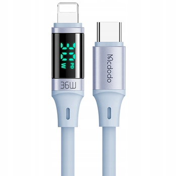 MCDODO DIGITAL PRO KABEL USB-C LIGHTNING 36W 1,8M