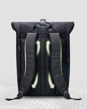 INNOSTYLE PLECAK NA LAPTOPA 15,6 DO SAMOLOTU WODOODPORNY CITYTREK ELITE 25L