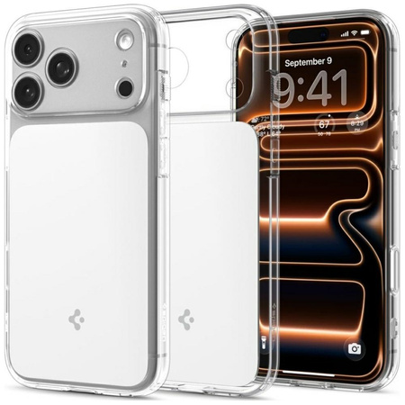 SPIGEN ETUI ULTRA HYBRID MAGSAFE DO IPHONE 17 PRO OCHRONA Z MAGNETYCZNYM