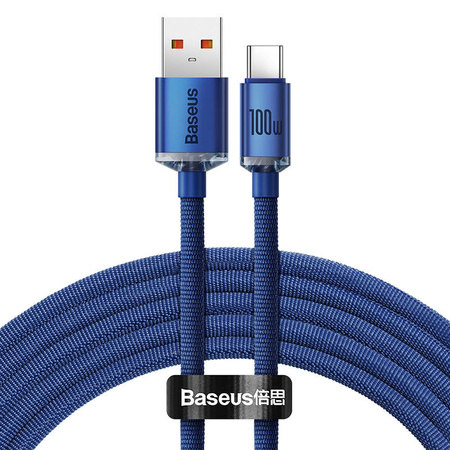 BASEUS KABEL USB DO USB-C 100W DO SZYBKIEGO ŁADOWANIA TELEFONÓW IPHONE 2M