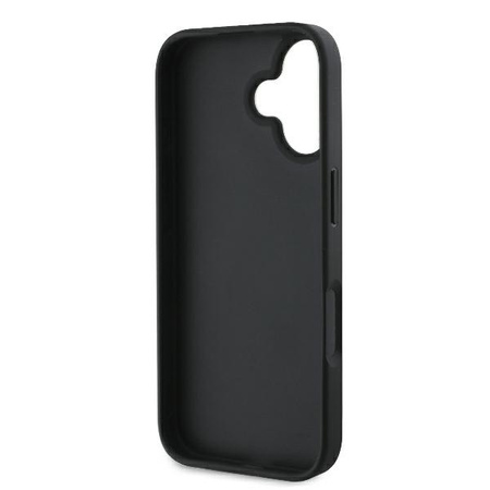 GUESS ETUI HARDCASE DO IPHONE 16 6.1 OCHRONNY POKROWIEC Z DUŻYM LOGO