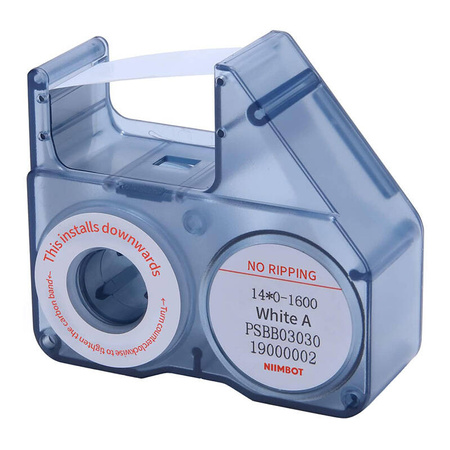 NIIMBOT TAŚMA DO DRUKARKI B18 NAKLEJKI ETYKIETY BIAŁA KLEJ WYSOKIEJ