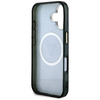 GUESS ETUI IML METAL GLITTER 4G CIRCLE TRIANGLE DO IPHONE 16 DO MAGSAFE