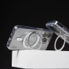 Etui CARE by PanzerGlass Feature Kickstand Case z MagSafe na iPhone 16 - srebrne