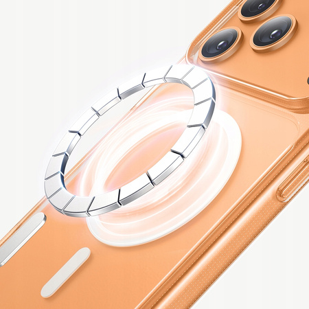 MCDODO ETUI MAGNETYCZNE CLEAR CASE WZMOCNIONE DO MAGSAFE IPHONE 17 AIR