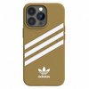 Etui Adidas OR Moulded PU na iPhone 13 Pro Max beżowo-złoty/beige-gold 47807