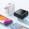 Powerbank, 15000 mAh, z ³adowark¹, USB-C PD, 22.5W, bia³y, McDodo