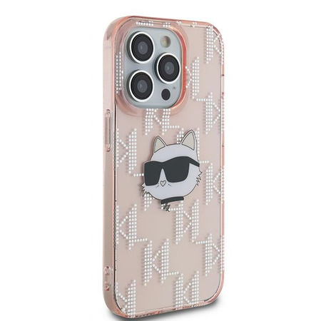 KARL LAGERFELD ETUI CASE HARDCASE DO IPHONE 14 PRO 6.1 Z CHOUPETTE MONOGRAM