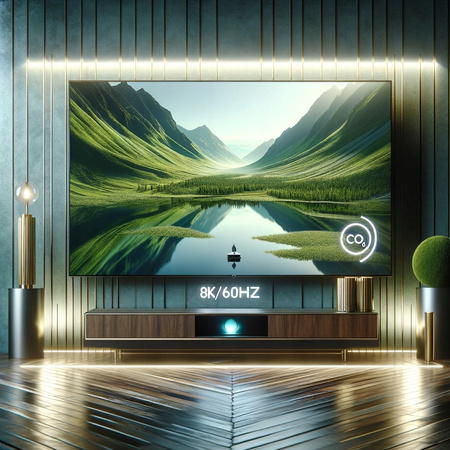 CO2 KABEL HDMI DO DISPLAYPORT 1.4 ADAPTER HDMI DP FHD 240HZ 4K 60HZ HDR 2M