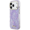 Etui Guess IML Shell Script Metal        MagSafe do iPhone 17 Pro Max fioletowy