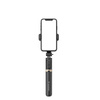 Wozinsky selfie stick teleskopowy statyw do zdjęć + pilot Bluetooth czarny (WSSTK-01-BK)