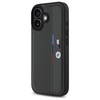 BMW HARDCASE DO IPHONE 16.1 PERFOROWANE ANTRACYT Z TRICOLOR BMHCP16S23PUPVA