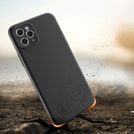 Soft Case etui Huawei nova 10 Pro cienki silikonowy pokrowiec czarne