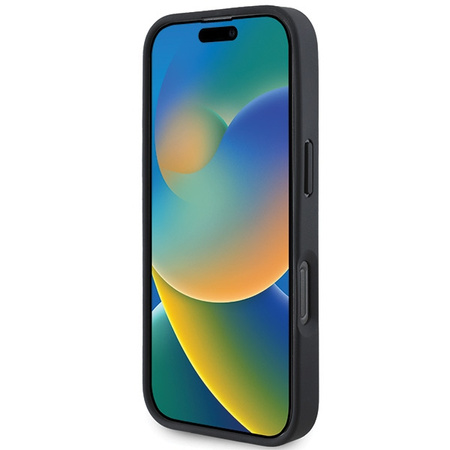 MERCEDES CASE DO IPHONE 16 PRO MAX 6.9 HARDCASE MB WAVES LEATHER OCHRONNE
