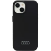 Etui Audi Silicone Case do iPhone 15 - czarne