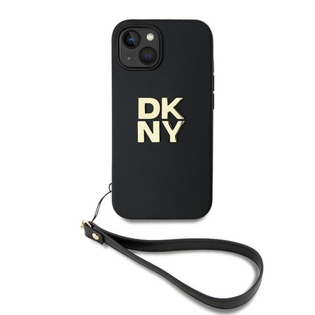 DKNY ETUI HARDCASE DO IPHONE 14 15 136.1 Z OPASKĄ NA NADGARSTEK LOGO