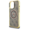 GUESS ETUI IML METAL GLITTER DO IPHONE 16 PRO Z MAGNETYCZNĄ FUNKCJĄ