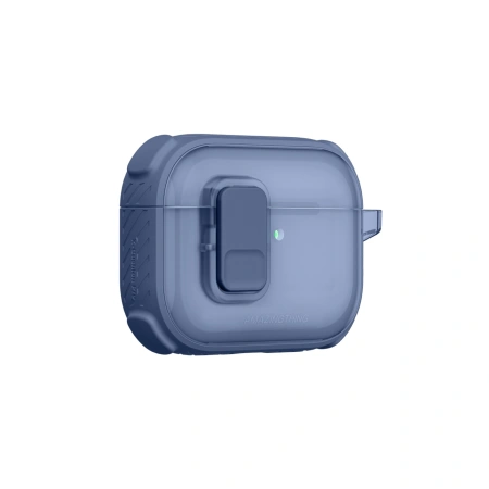 Etui AMAZINGTHING Titan Pro Mag Case Clear do AirPods Pro 3 - niebieskie