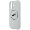 KARL LAGERFELD ETUI SILICONE DOUBLE HEADS AND CIRCLE DO IPHONE 16