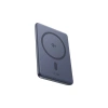 Powerbank Baseus PicoGo AM31 Qi2 5000mAh 20W ultracienki kompatybilny z MagSafe z podstawką z kablem plecionym Baseus Simple USB-C 20cm - szary