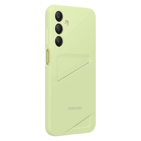 Etui Samsung Card Slot Case EF-OA256TMEGWW z kieszenią na karty do Samsung Galaxy A25 5G - zielone