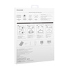 BASEUS SZKŁO HARTOWANE 0.3MM DO HUAWEI MATEPAD PRO 12.6 CALA WYSOKA OCHRONA