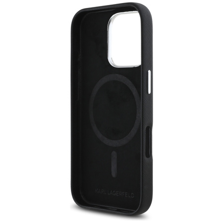 KARL LAGERFELD ETUI SAFFIANO FULL WRAPPED DO IPHONE 16 PRO Z LOGO