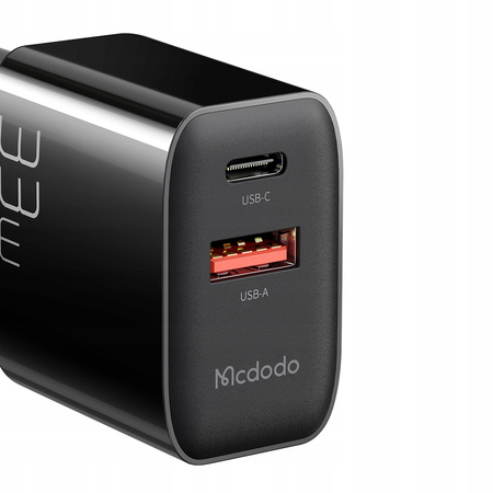 MCDODO SZYBKA ŁADOWARKA SIECIOWA KOSTKA DO ŁADOWARKI 2X USB USB-C PD 33W