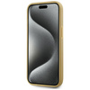KARL LAGERFELD ETUI WRINKLED METAL DO IPHONE 15 ZŁOTE Z METALOWYM AKCENTEM