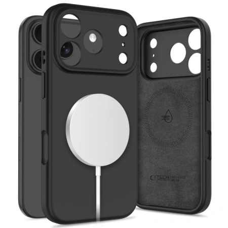 TECH-PROTECT ETUI SILICONE MAGSAFE DO IPHONE 17 PRO OCHRONA Z MAGNETYCZNYM