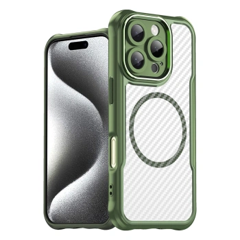 HURTEL ETUI SILIKONOWE DO IPHONE 16 PRO MAX DO MAGSAFE OCHRONA