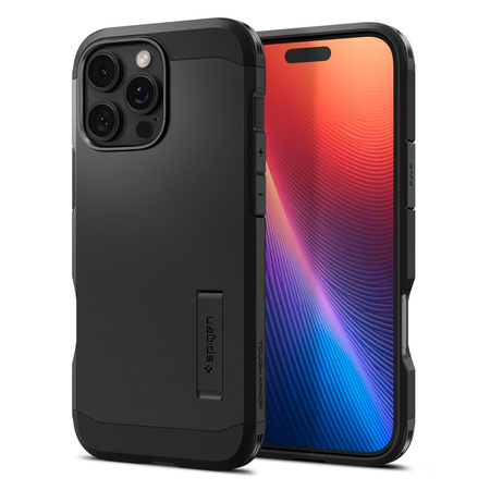 SPIGEN TOUGH ARMOR DO IPHONE 16 PRO ETUI Z OCHRONĄ ANTYPOŚLIZGOWĄ