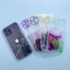 HURTEL MARBLE CASE ETUI DO IPHONE 13 PRO MAX ŻELOWY POKROWIEC MARMUR