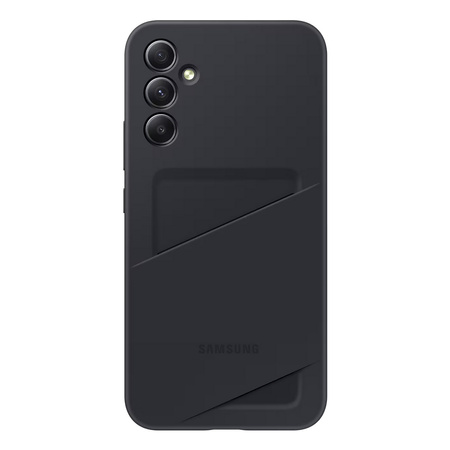 Samsung Card Slot Cover etui Samsung Galaxy A34 5G pokrowiec portfel na kartę czarne (EF-OA346TBEGWW)