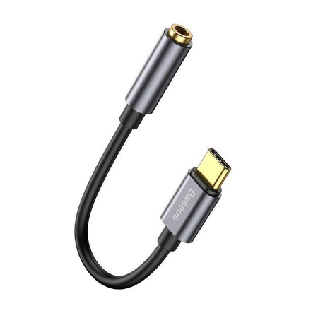BASEUS ADAPTER AUDIO USB-C DO MINI JACK 3,5MM DO TELEFONÓW IPHONE