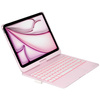 Etui Typecase Flexbook Touch z klawiaturą do iPad Air 11" 2024/2025 jasno różowy