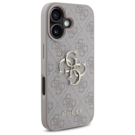 GUESS ETUI HARD CASE DO IPHONE 16 6.1 4G BIG LOGO OCHRONA NA TELEFON Z LOGO