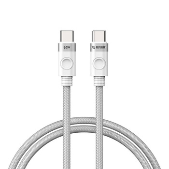 ORICO KABEL 60W USB-C DO TELEFONÓW 1M DO MACBOOKÓW DO ŁADOWANIA SZYBKIEGO