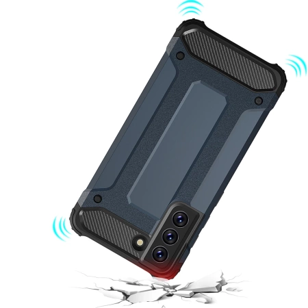 HURTEL PANCERNE ETUI HYBRYDOWE DO SAMSUNG GALAXY S21 FE WZMOCNIONE OCHRONA