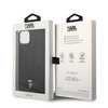 Etui Karl Lagerfeld KLHCP14SPSQPK na iPhone 14 hardcase - czarne Puffy Ikonik Pin
