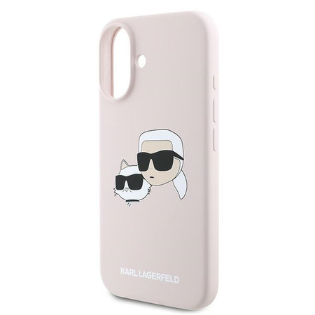 KARL LAGERFELD POKROWIEC MAGNETYCZNY DO IPHONE 16 PLUS HARDCASE SILIKONOWE