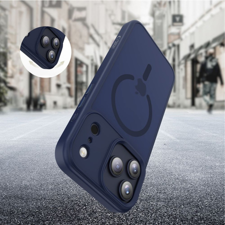 TECH-PROTECT MAGMAT MAGSAFE IPHONE 17 PRO MAX MATTE DEEP BLUE