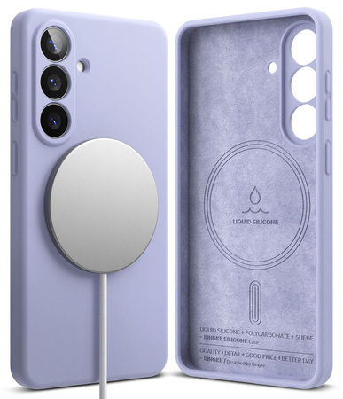 RINGKE SILICONE MAGNETIC MAGSAFE GALAXY S26 LAVENDER