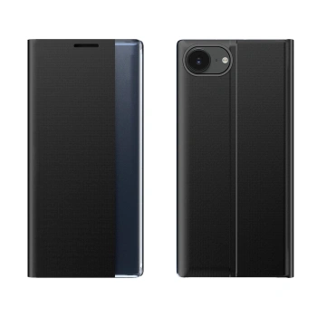 HURTEL ETUI NEW SLEEP CASE DO IPHONE 16E Z KLAPKĄ I ANTYPOŚLIZGOWYM DNO