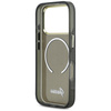 Etui Guess IML Script Metal MagSafe do iPhone 17 Pro czarny