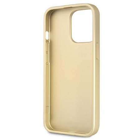Guess GUHMP13LG4GB iPhone 13 Pro / 13 6,1" brązowy/brown hard case 4G Collection Magsafe