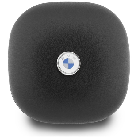 Słuchawki Bluetooth TWS BMW Leather      Metal Logo ENC czarny