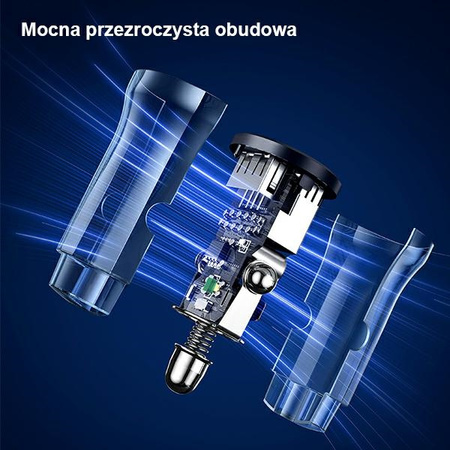 USAMS ŁADOWARKA 2XUSB-A DO SAMOCHODU DO TELEFONÓW 3A DO SZYBKIEGO ŁADOWANIA