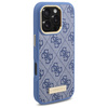 Guess GUHMP16LU4GPRB iPhone 16 Pro6.3 niebieski/blue hardcase 4G Logo Plate MagSafe